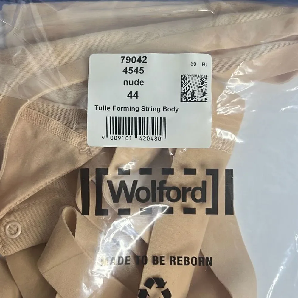 NWT Wolford Tulle Forming Bodysuit 14